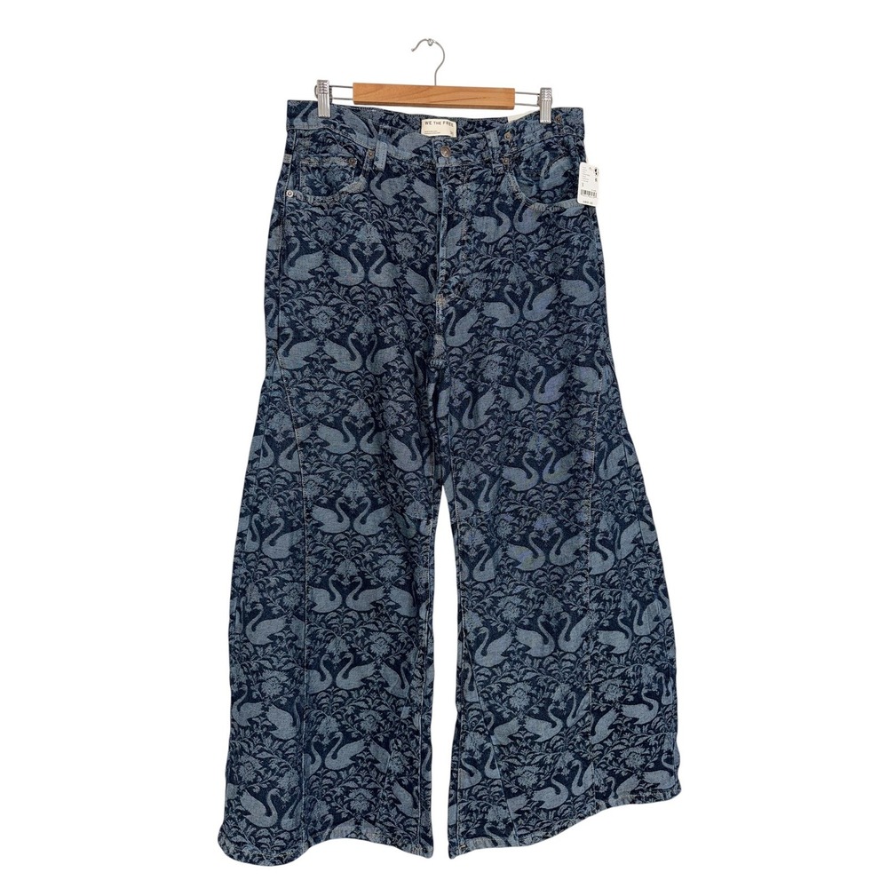 Free People We The Free Eden Slouch Swan Song Jeans Size 31 (Sold Out Color-way) - Picture 5 of 14